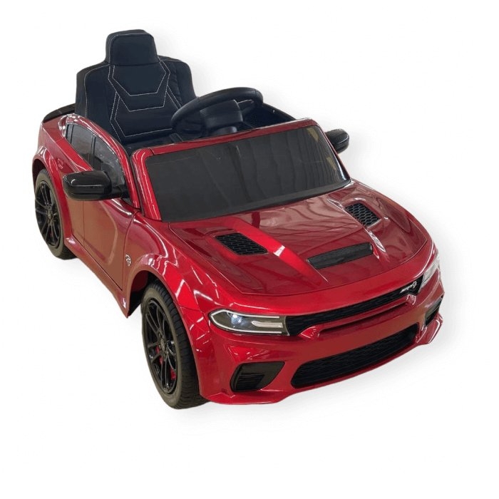 Auto na Akumulator Dodge Charger SRT Hellcat Redeye na licencji Czerwony Błyszczący